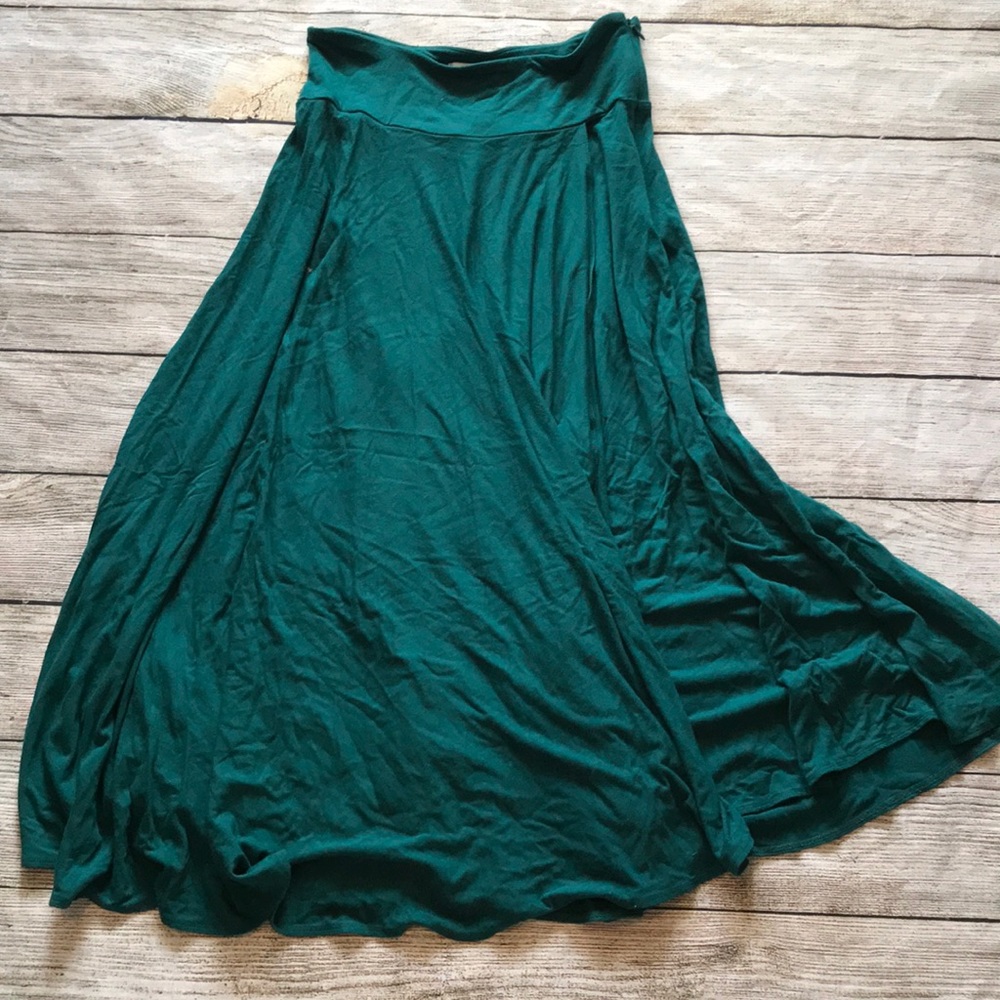 {Coldwater Creek} Flowy Maxi Skirt w/Multi-lengths